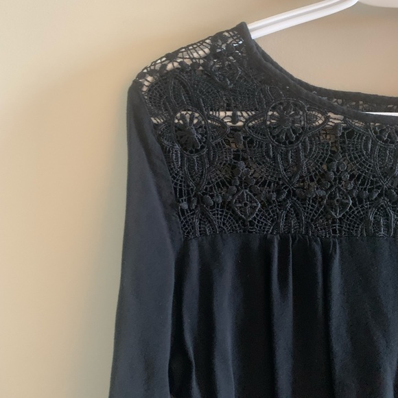 TWO 3/4 LACE SLEEVE SHIRTS - Picture 2 of 6